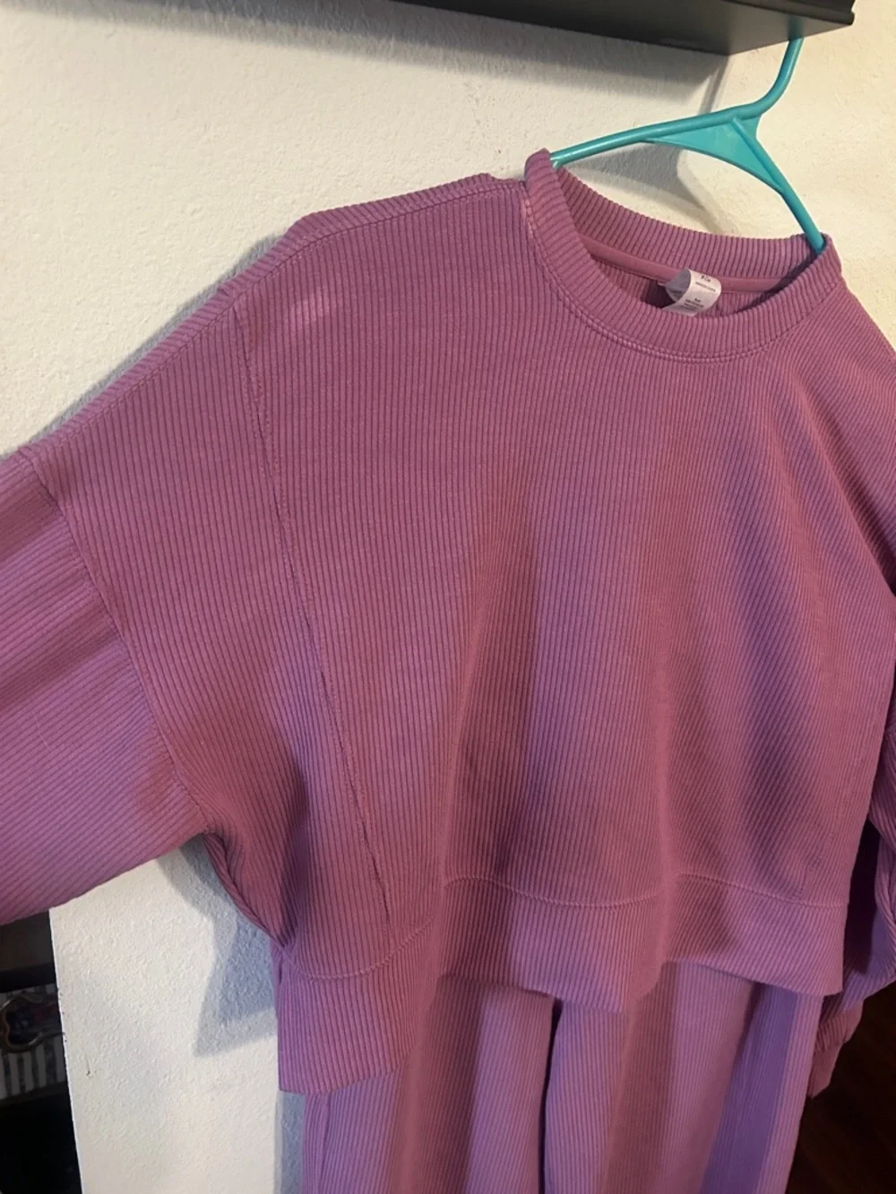 90 Degree By Reflex Lavender Purple Two-Piece Lounge Pajama Set